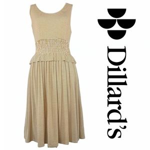 A Loves A Sleeveless Striped Summer Dress